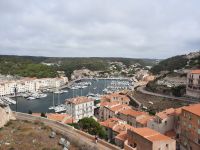 Bonifacio - Blick zum Hafen 