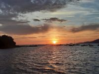 Sonnenuntergang am Golf von Ajaccio 