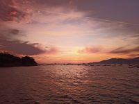 Sonnenuntergang am Golf von Ajaccio 