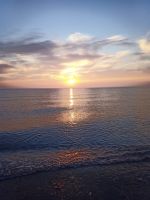 Sonnenaufgang am Hotel 