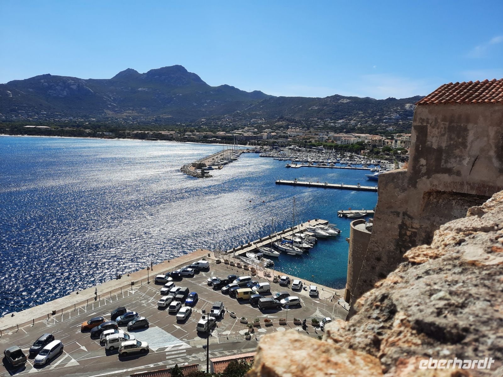Balagne - Calvi (Ausblick von der Zitadelle)