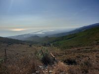 Col de Teghime - Blick zum Lagunensee Biguglia