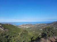 Col de Teghime - Blick zum Golf von Saint-Florent