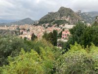 Ausblick auf Taormina