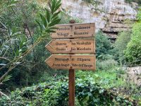 bestens ausgeschildert...