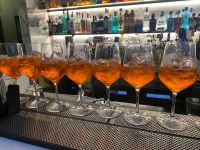 Aperitivo auf der Dachterrasse des Hotels