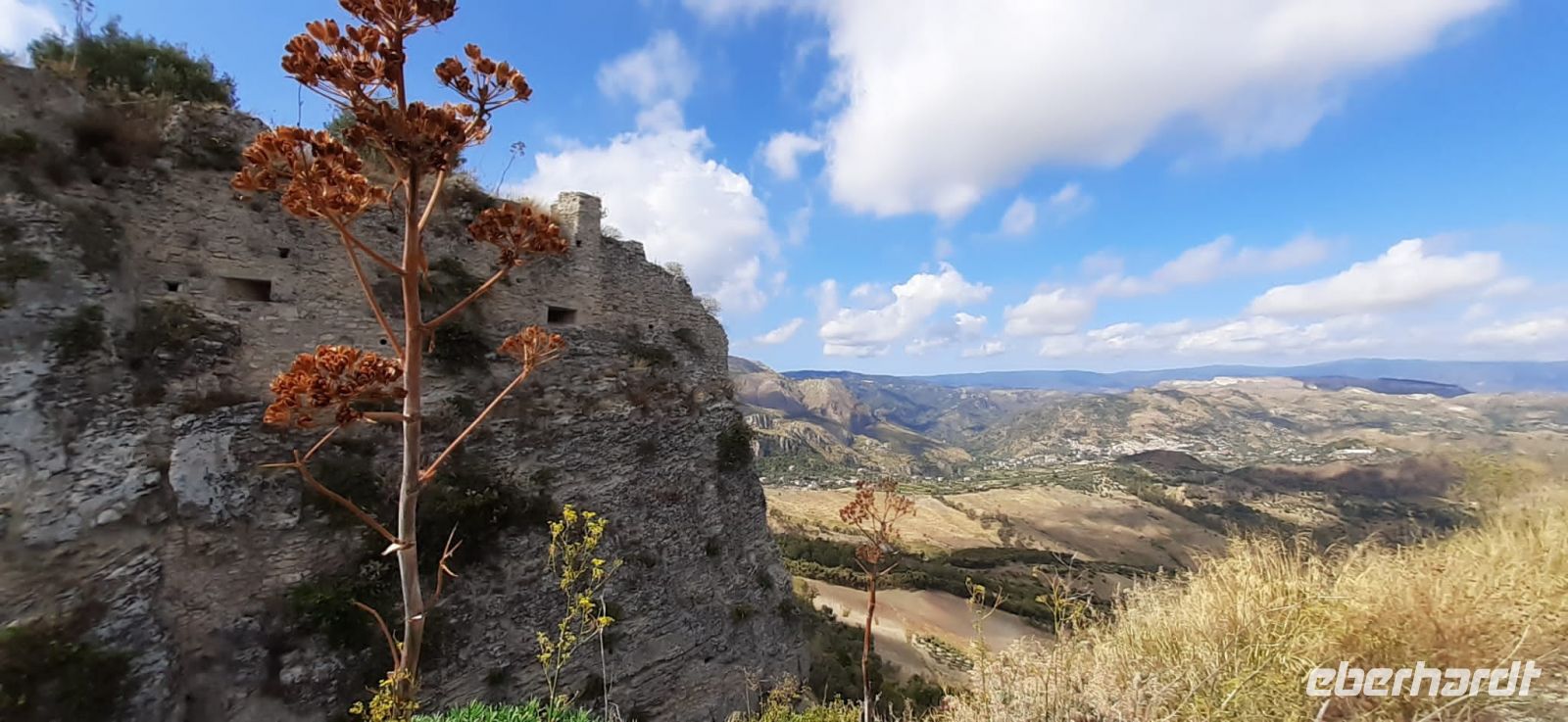 Süd-Italien - Rundreise Kalabrien - Blick von Gerace