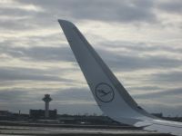 Abflug Frankfurt bei Regen