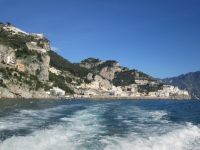 Schifffahrt entlang der Amalfiküste