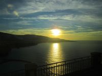 Sonnenuntergang vor Sorrent