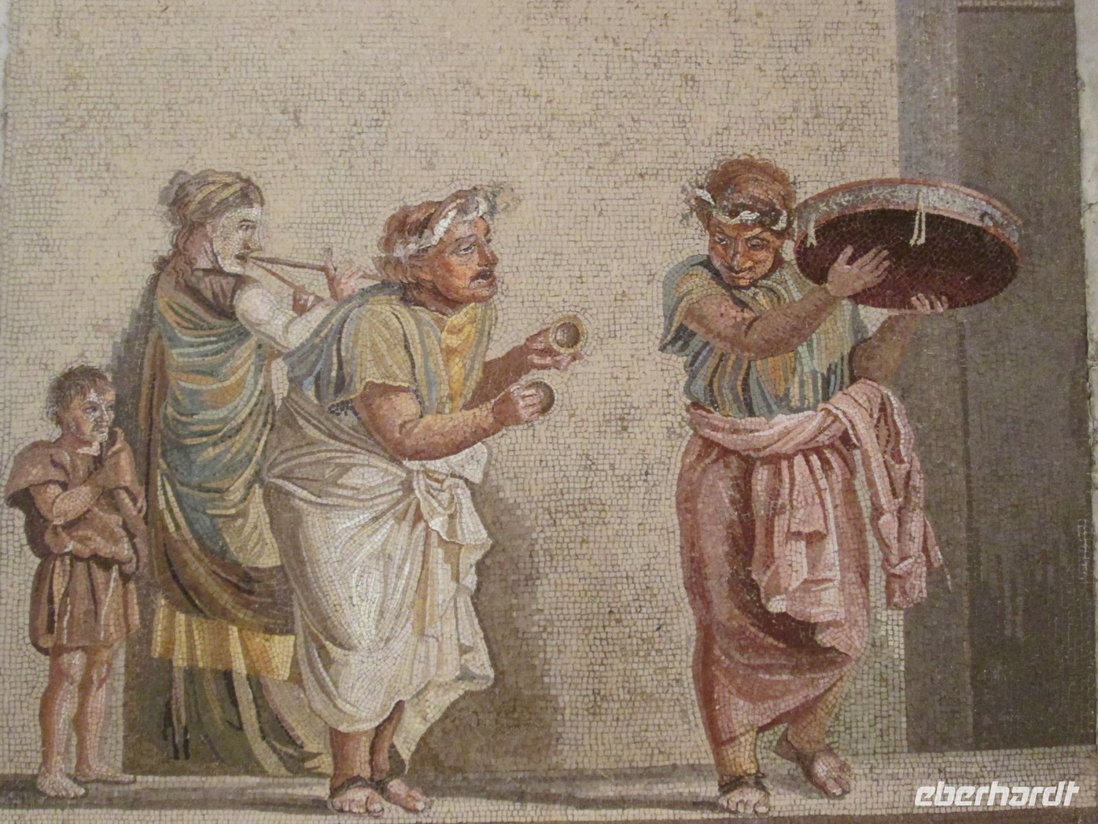 Neapel: Archäologisches Nationalmuseum: Mosaik 