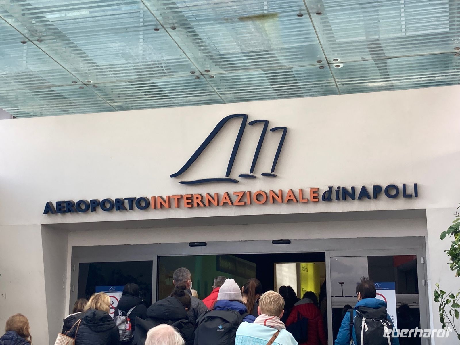 in Neapel angekommen