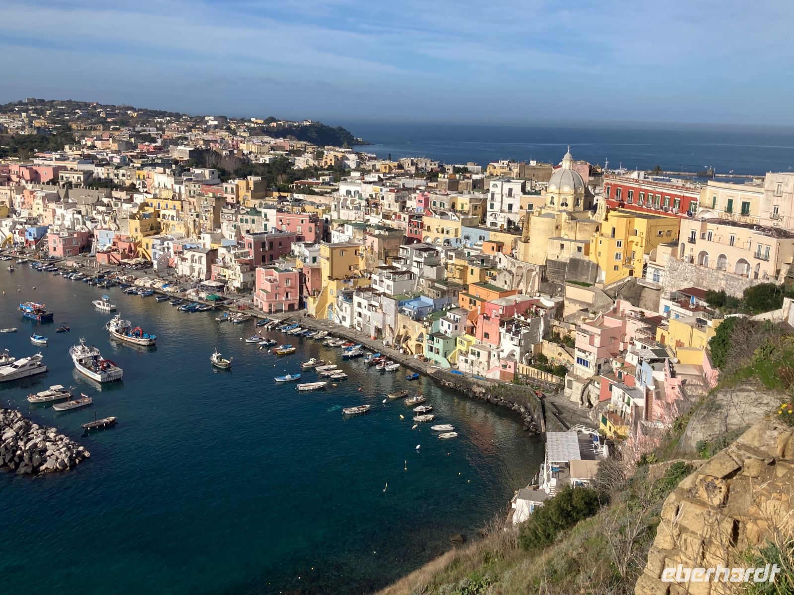 Blick auf Procida