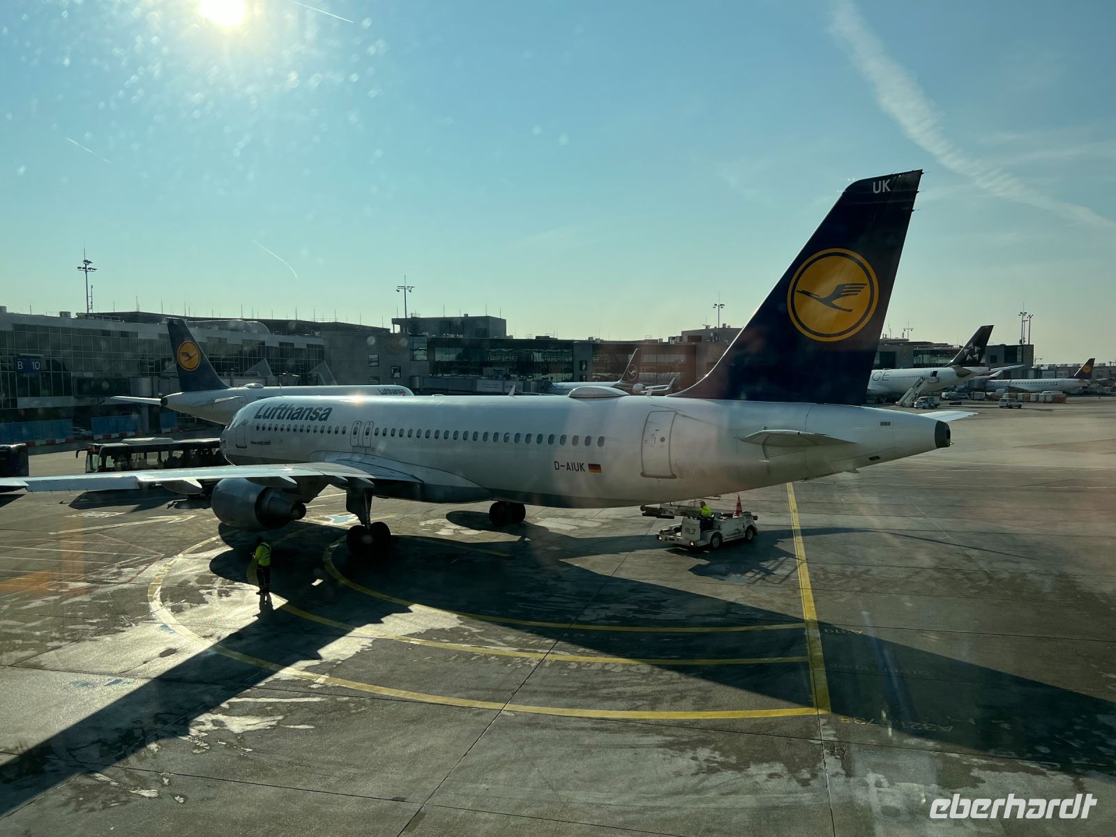 Abflug nach Rom von Frankfurt