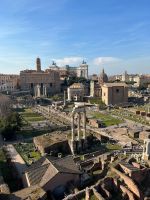 Blick vom Palatin auf Forum Romanum