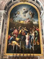 Altar der Verklärung mit Bild von Raffael