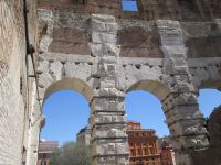 Travertin, das Baumaterial