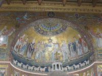 S. Maria in Trastevere: Apsismosaik