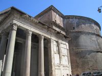 Pantheon: Seitenansicht