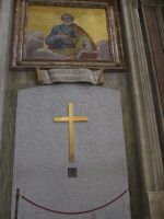 Petersdom: Heilige Pforte innen