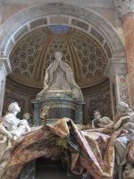 Meisterwerk Berninis, Grab für Papst Alexander VII.