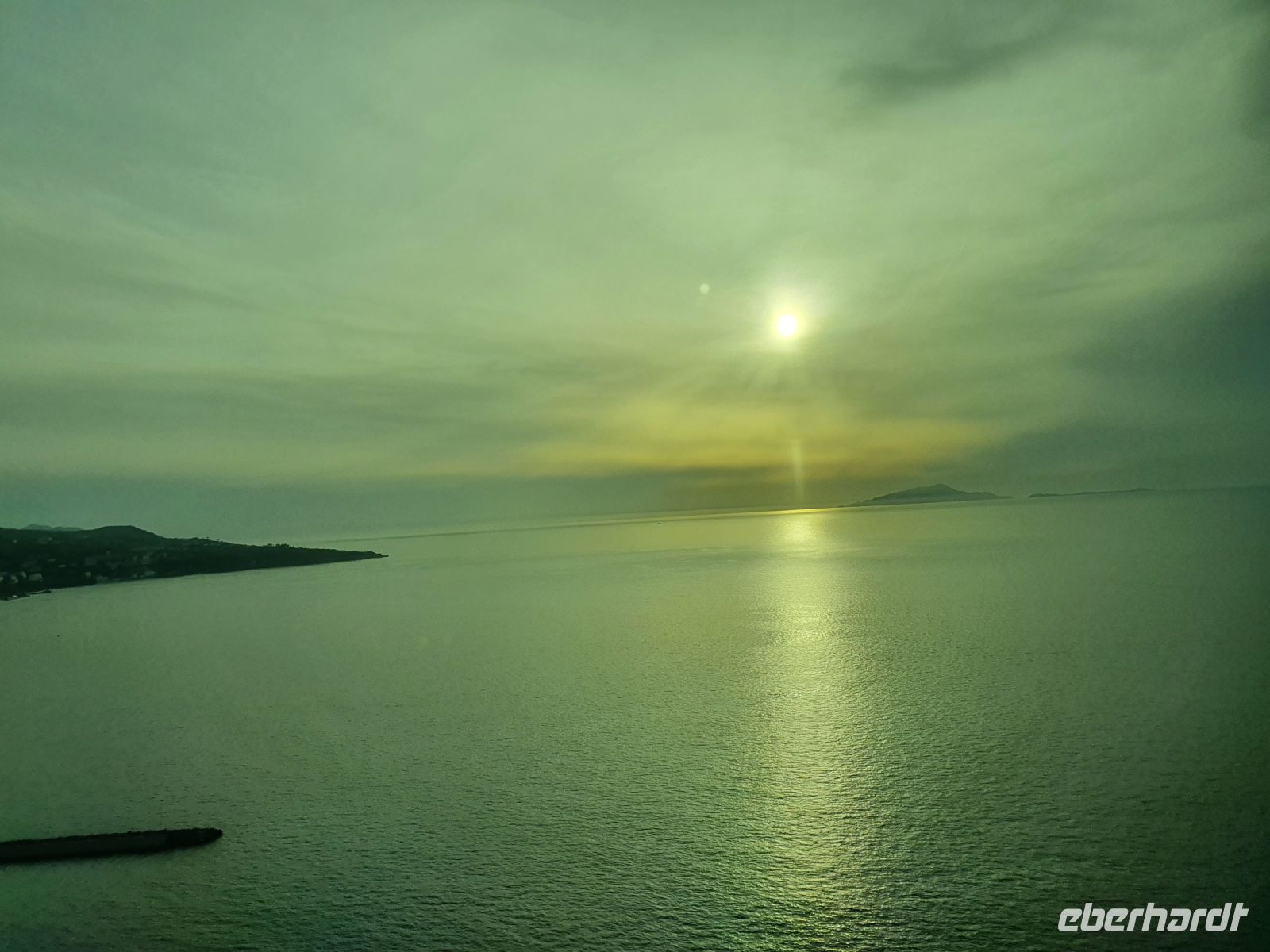 Golf von Sorrent mit Ischia