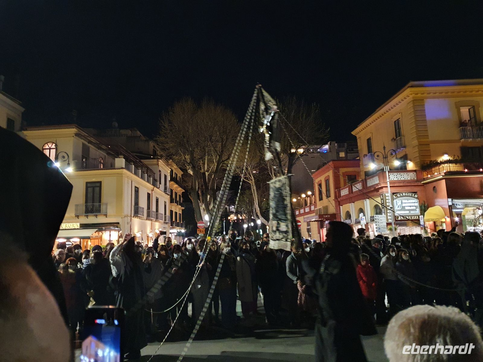 Sorrent, schwarze Prozession