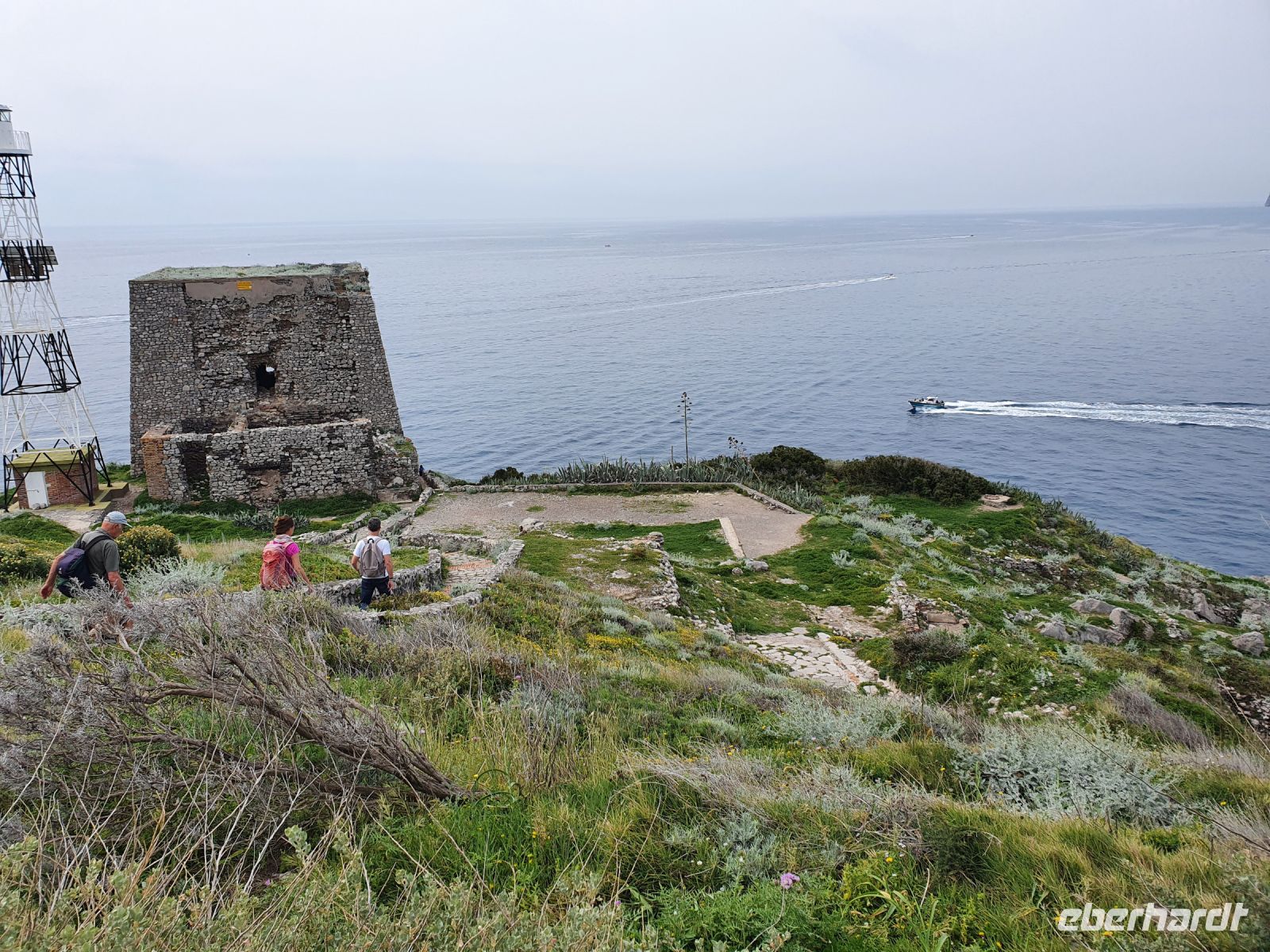 Wanderung auf der sorrentinischen Halbinsel, Minerva Turm