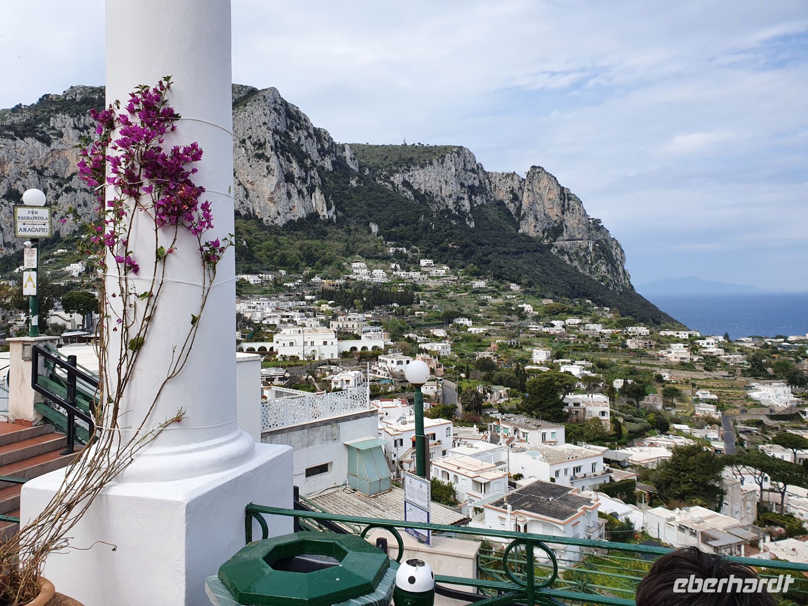 Insel Capri mit Blick nach Anacapri