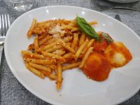 lecker Mittagessen auf Capri