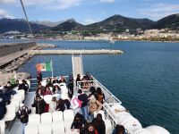 Salerno, Abfahrt nach Amalfi