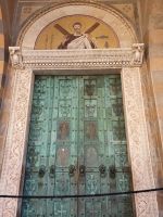 Amalfi, Bronzetür am Dom