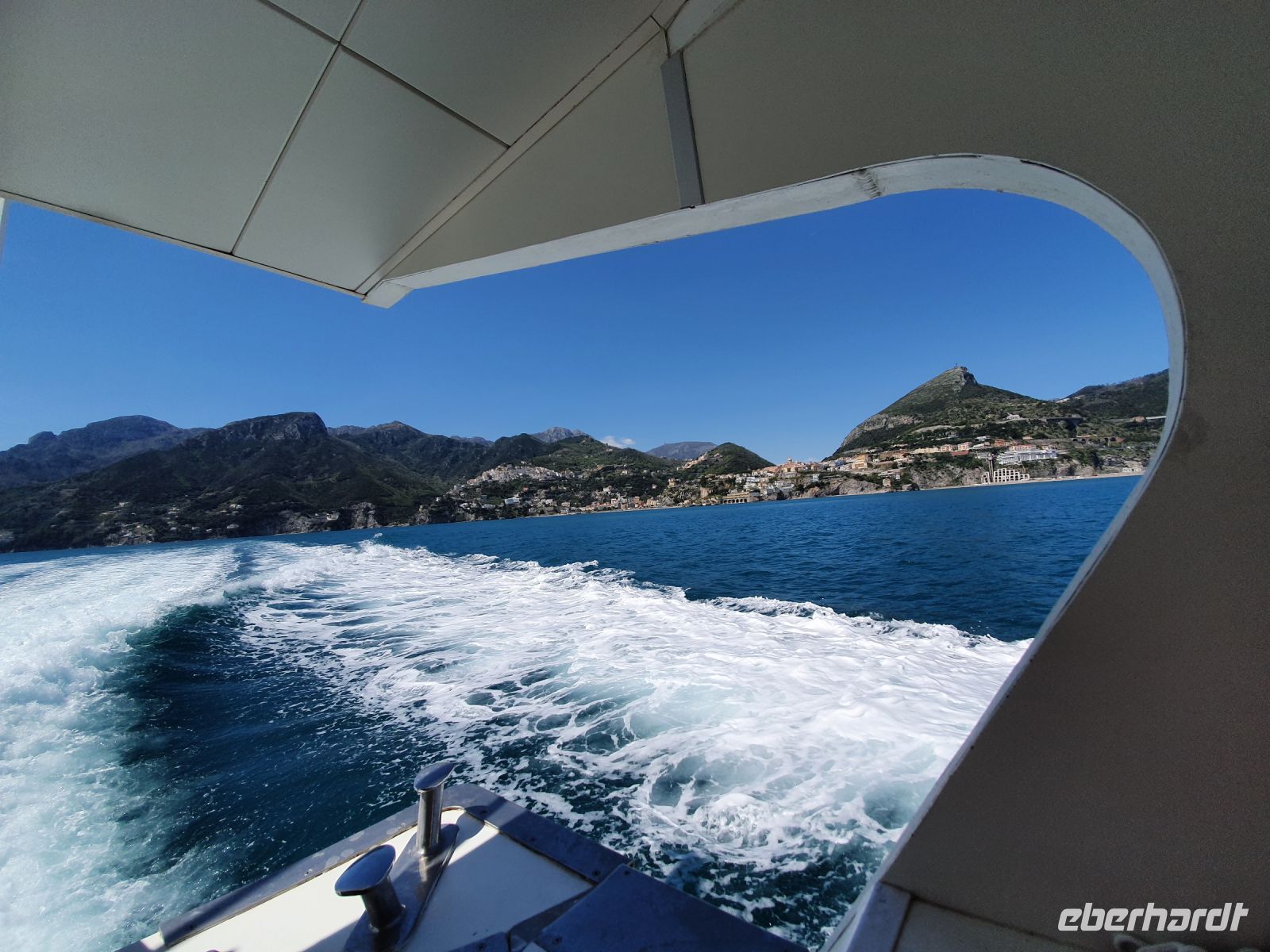 Bootsfahrt von Amalfi nach Salerno