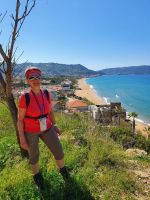 Santa Maria di Castellabate vom Wanderweg aus gesehen