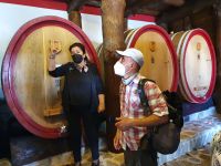 Weinkeller im Weingut Merino