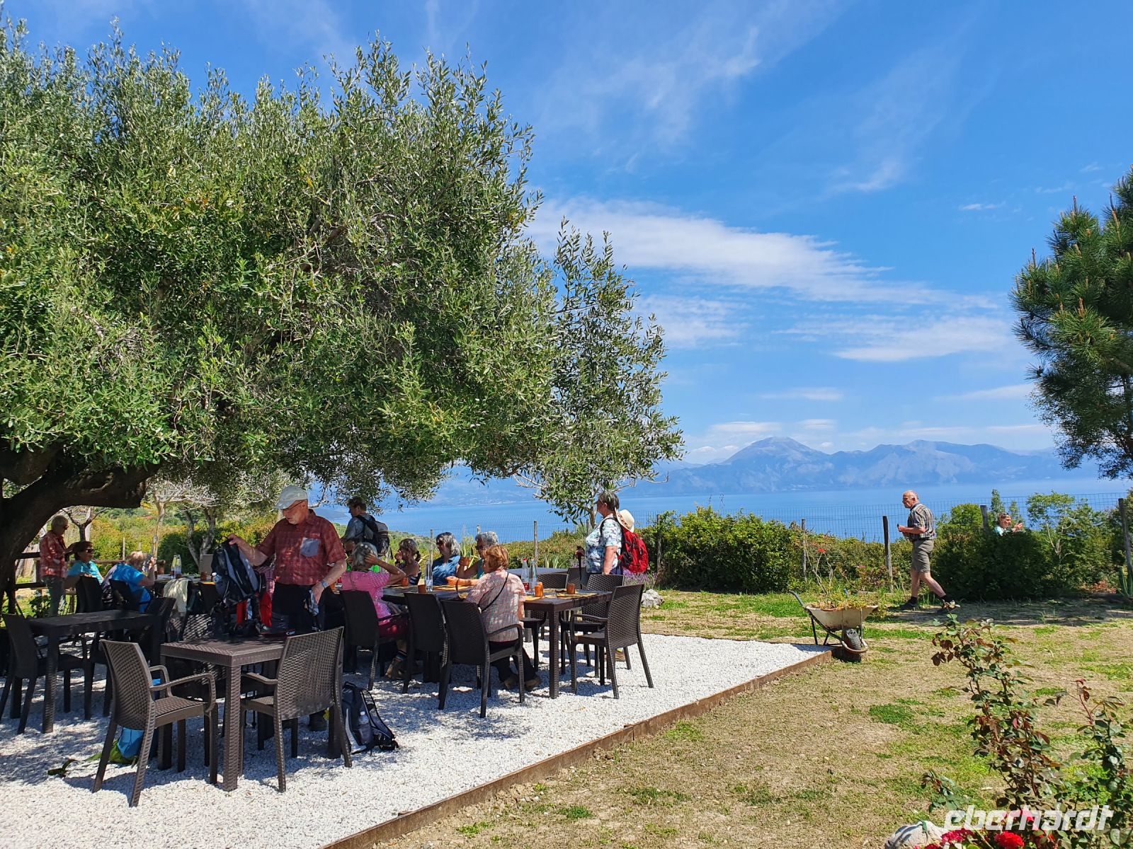 Mittagspause im Oasi Infreschi