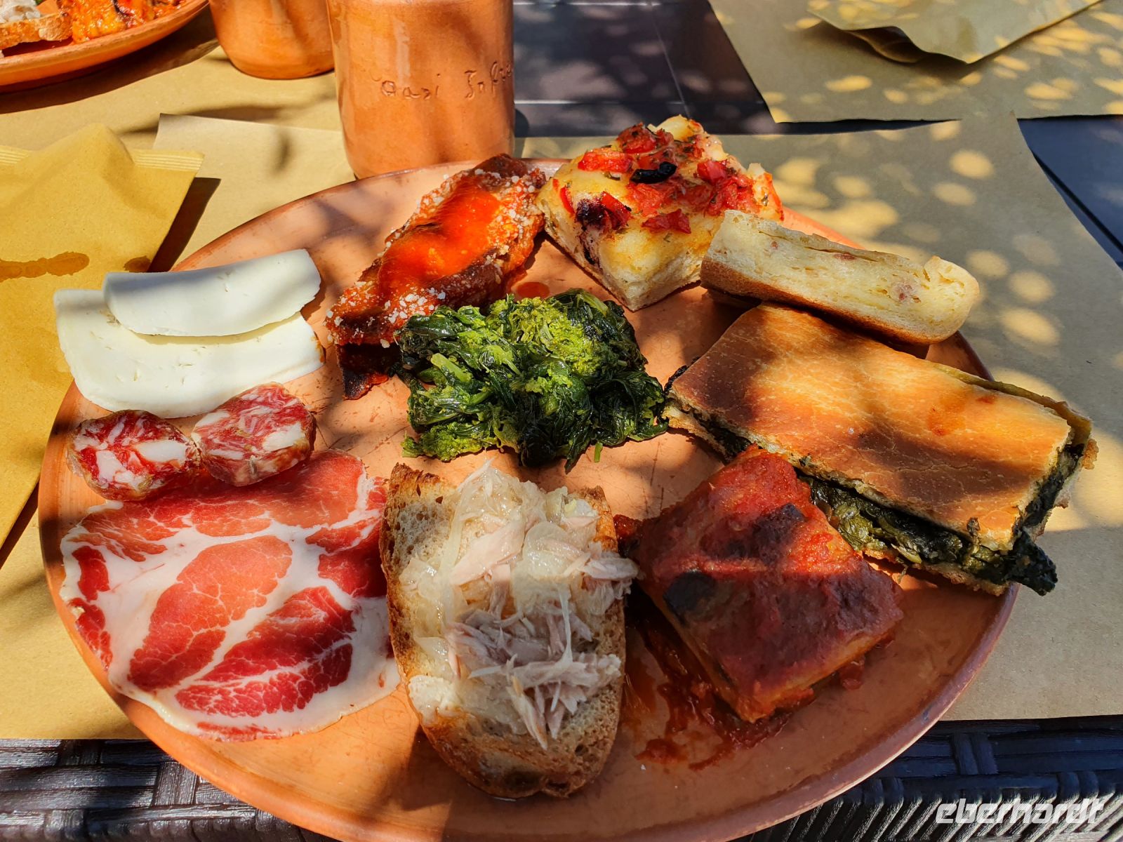 Mittagspause im Oasi Infreschi