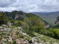 Einstieg in die Caloreschlucht