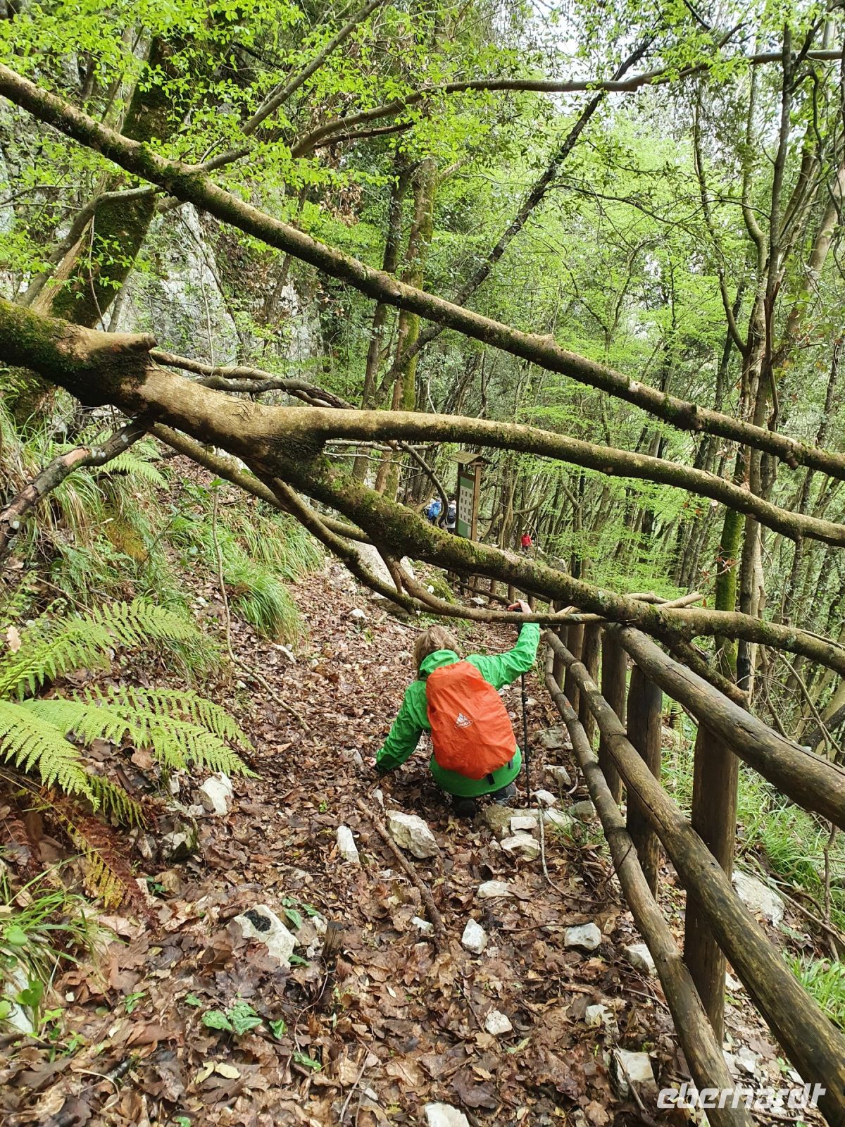 Wanderpassage Caloreschlucht