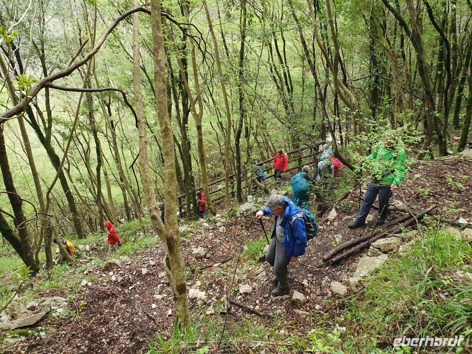Wanderpassage Caloreschlucht