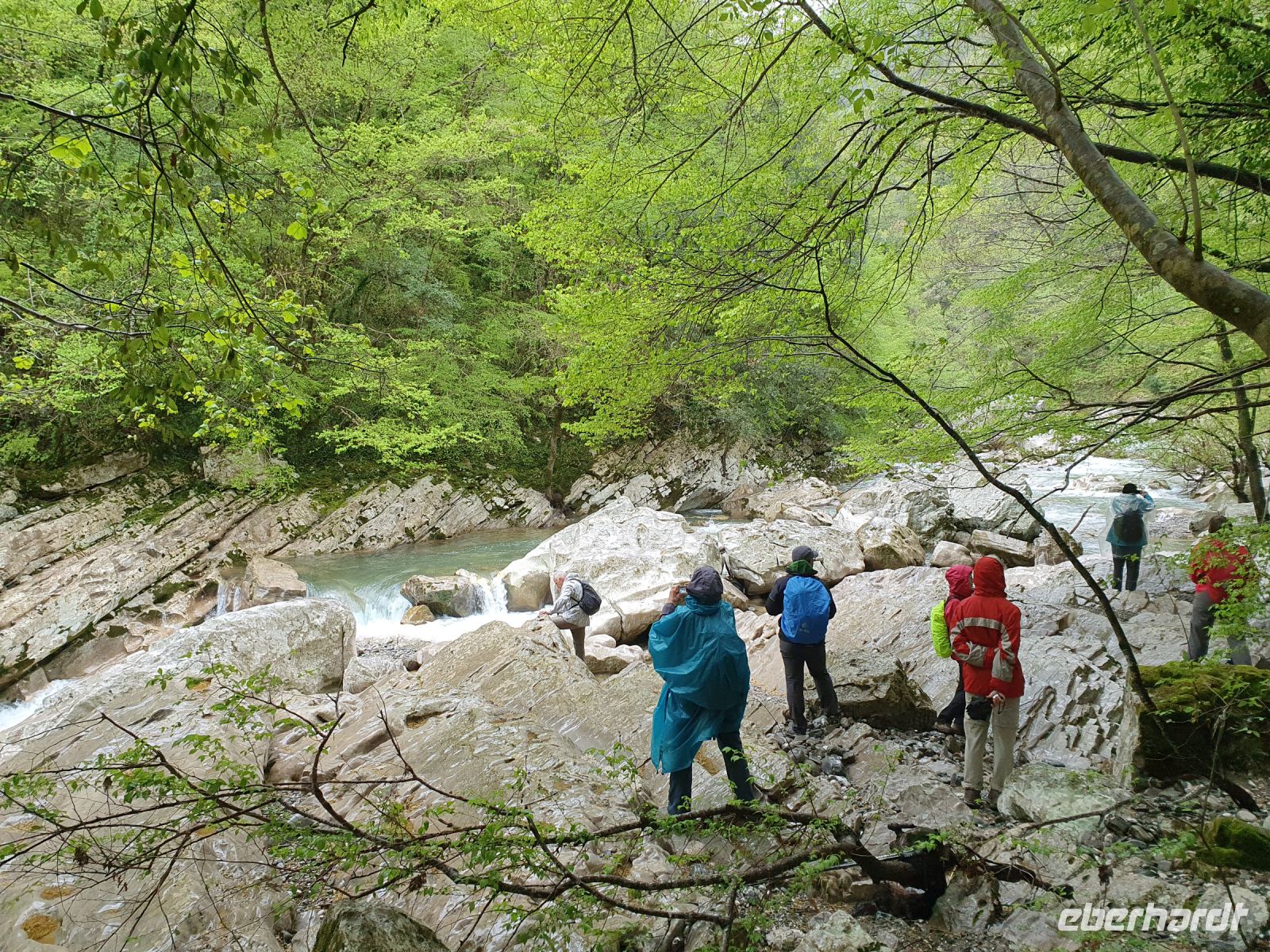 Wanderpassage Caloreschlucht