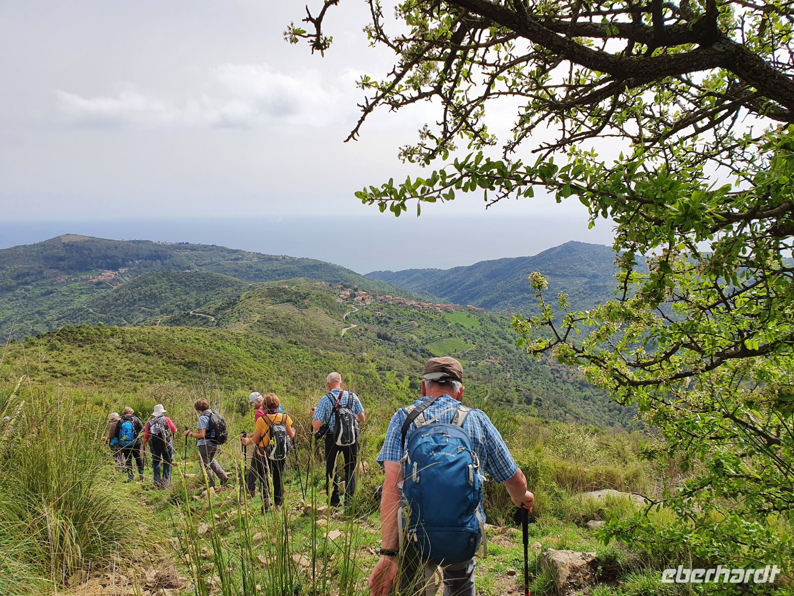 Abstieg vom Monte Stella