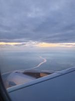 Anflug auf Frankfurt/Main