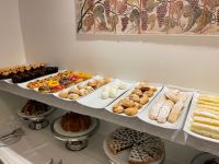 Ein reichliches Frühstück im Hotel Villa Romana