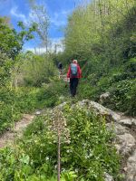 Weiter geht es hoch hinauf ...