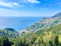 Blick auf Minori und Ravello