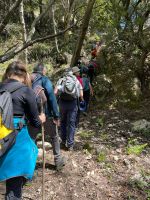 Konzentration beim Wandern ist hier gefragt