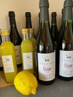 Hier wird eigener Wein und natürlich Limoncello hergestellt