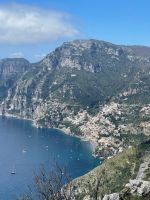 Blick auf Positano - unser heutiges Ziel!