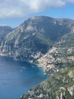 Blick auf das malerische Positano
